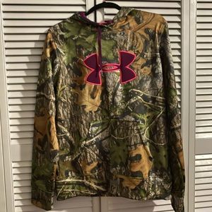 Mossy Camo pullover sweater